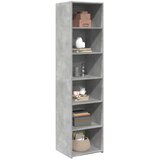  Visoka komoda siva boja betona 45x41x185 cm konstruirano drvo | shoptok.hr