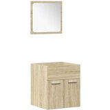 vidaXL 4-dijelni set kupaonskog namještaja boja hrasta sonome drveni | shoptok.hr