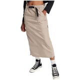 Converse Krila LONG WOVEN CARGO SKIRT Kostanjeva u