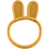 Zopa Silicone Teether Rabbit grickalica za bebe Mustard Yellow 1 kom | shoptok.hr