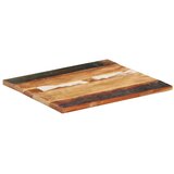  Pravokutna stolna ploča 60 x 70 cm 25 - 27 mm obnovljeno drvo | shoptok.hr