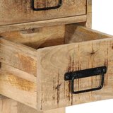 vidaXL Nočna omarica 60x32x80 cm trden robusten mangov les | Shoptok.si