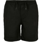Urban Classics Boys Strech Twill Joggshorts Black | ePonuda.com