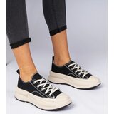Gemre Black women's fabric sneakers Katerin | Shoptok.si