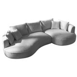 Atelier Del Sofa ugaona garnitura venedik right grey | Eponuda.com
