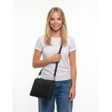 Vuch Crossbody torba Coalie Suede Black, 20 x 24 cm Slike