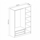 Hanah home garderober kale white 2290
