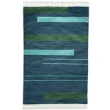 Green Decore Temno modra obojestranska zunanja preproga iz reciklirane plastike Marlin, 160 x 230 cm | Shoptok.si