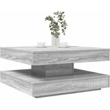  Klub stolić rotirajući za 360 stupnjeva sivi Sonoma 70x70x34,5 cm | shoptok.hr