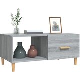  Stolić za kavu boja hrasta 89,5 x 50 x 40 cm konstruirano drvo | shoptok.hr