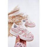 Boto Shiny Girls Sports Shoes With Hearts Pink Tessina Cijene