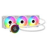 Intel CPU hladnjak AIO Liquid RAMPAGE HELIOS C17 White 12cm Fan Temperature Display LGA1700/AMD AM5 ARGB 360mm Liquid Cooling CP | Eponuda.ba