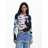 Desigual Pulover plava / miks boja | shoptok.hr