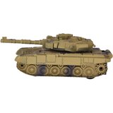 Rc tenk na daljinsko upravljanje s rotirajućom kupolom, pustinjska kamuflaža, 22 cm | shoptok.hr
