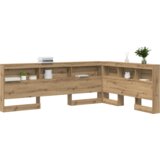  Skladišno uzglavlje hrast artisan 135 cm Konstruirano drvo | shoptok.hr