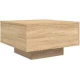  Stolić za kavu s LED svjetlima boja hrasta sonome 55x55x31 cm | Eponuda.com