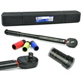  1/2 moment ključ - dvosmerni 28-210Nm Black HD + zaščitni nastavki | Shoptok.si