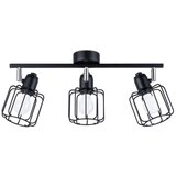  Stropna svetilka BELUCI 3 črna, (21347614) | Shoptok.si