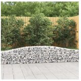 vidaXL Obokane gabion kosare 25 kosi 400x30x40/60 cm pocinka | Shoptok.si