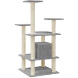  Penjalica za mačke sa stupovima za grebanje svjetlosiva 110 cm | shoptok.hr