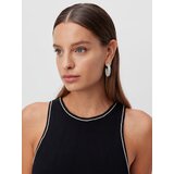 LeGer by Lena Gercke Top z naramnicami 'Philippa' črna / bela | Shoptok.si