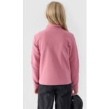 4f Girls Fleece With Collar Slim Pink 4FJWMM00TFL | shoptok.hr