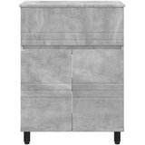  Toaletna jedinica Betonska siva 60 x 35 x 80 cm | shoptok.hr