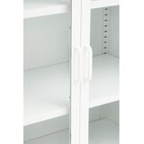Premier Housewares Bela jeklena vitrina 80x102x40 cm Acier – | Shoptok.si