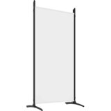 Sobna pregrada s 6 panela bijela 520x180 cm od tkanine | Eponuda.ba