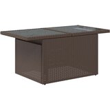  8-delni Vrtni Kavč Set z Blazinami Rjava Poli Ratan, (22091144) | Shoptok.si