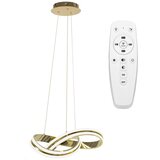 Toolight Moderna LED stropna svjetiljka + pilot App818-CP zlato | shoptok.hr