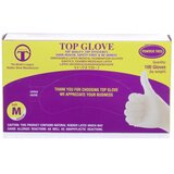 Latex rokavice (velikost m, 100 kos/pak, pudrane) Cene