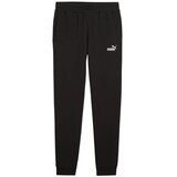 Puma Muški donji deo trenerke Ess no. 1 logo slim tr cl, Crni Cene
