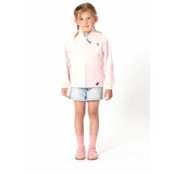 Gosoaky Otroška jakna SHINING MONKEY roza barva