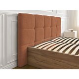 Bobochic Paris Podstavljeni tapecirani/od iverice bračni krevet s prostorom za odlaganje s podnicom 160x200 cm boje terakote Kumo – | shoptok.hr