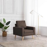  Fotelja od tkanine smeđa | shoptok.hr