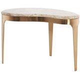 Light & Living Stolić za kavu s mramornom pločom u brončanoj boji/smeđe-sivi 39x65 cm Giulio – | shoptok.hr