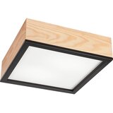  plafonsko svetlo natural square 2xE27/15W/230V 31x31 cm borovina/crna | Eponuda.com