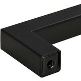  Ručke za ormarić 5 kom crne 224 mm od nehrđajućeg čelika | shoptok.hr