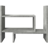 Organizator za pisalno mizo betonsko siv 38,5x17x39 cm inž. les, (21413980) | Shoptok.si