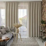 Zavjese u setu Blackout Cream (2 kom) 140x260