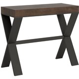 Ityhome 90 x 77 konzolna miza rjava, (20847556) Cene