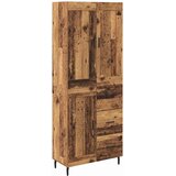  Highboard 2 kom. Staro drvo 69,5 x 34 x 180 cm Slike