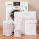 INF Komplet mrežastih vrečk za pranje perila, 70 g, šestdelni komplet Pink, (5000286928) Cene