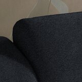 Lomoco KOTNA SEDEŽNA GARNITURA, velur antracit | Shoptok.si