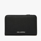 Karl Lagerfeld Denarnice IKON GRAINY MD ZA WALLET Črna | Shoptok.si