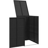  Kutija za smeće Crna 65 x 80 x 115 cm Polietilen | shoptok.hr