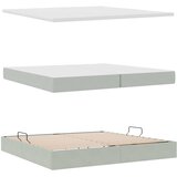  s madracem i skladištem Svijetlo siva 200 x 200 cm | shoptok.hr