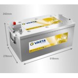Varta akumulator promotive agm ,12V, 210Ah | Eponuda.com