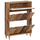  Ormar za cipele ALKMAAR 78 x 24 x 103 cm Konstruirano drvo - Staro drvo | shoptok.hr